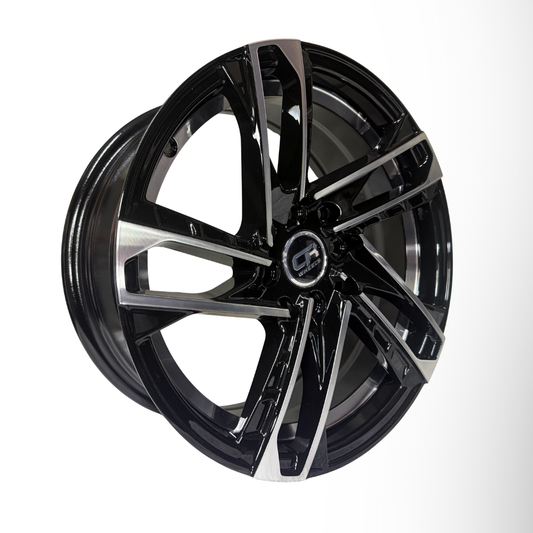 Juego De Rin 15" de Lujo (15X6,5 8X100/114,3) BMF BLACK CRW3 153027 Juego de 4 Rines