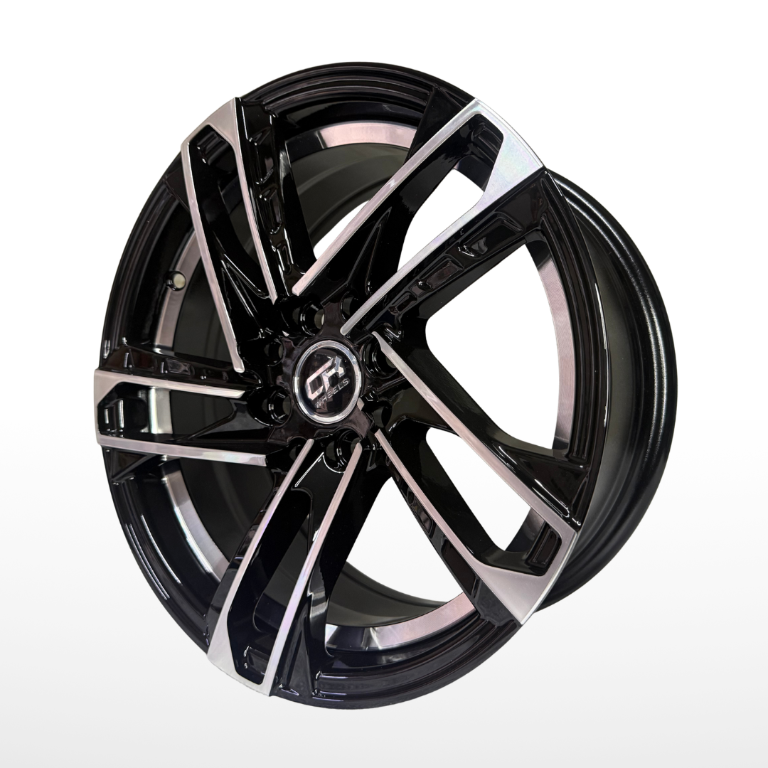 Juego De Rin 15" de Lujo (15X6,5 8X100/114,3) BMF BLACK CRW3 153027 Juego de 4 Rines