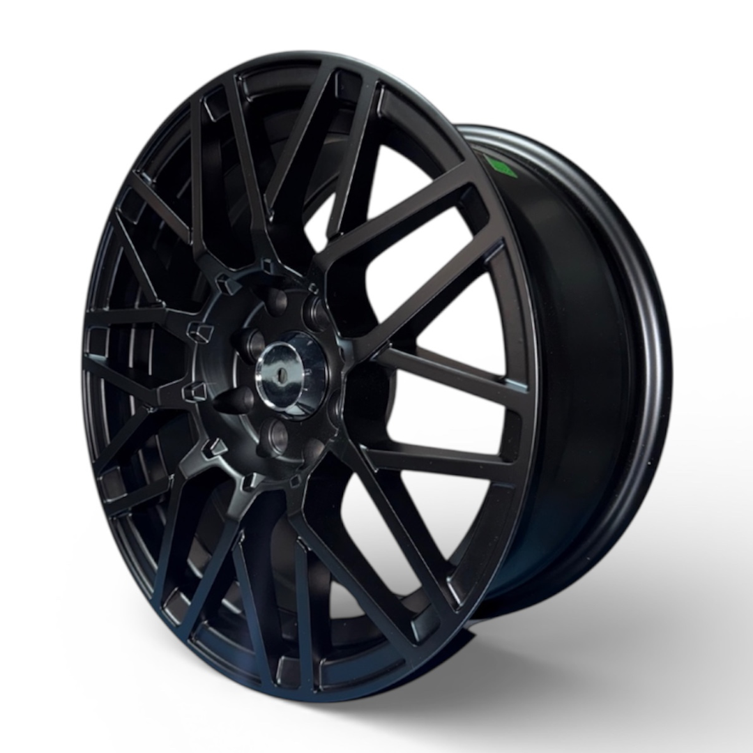 Juego De Rin 15 De Lujo (15x7,0 8x100/114,3 MATT BL) CRW5 1168C Juego De 4 Rines