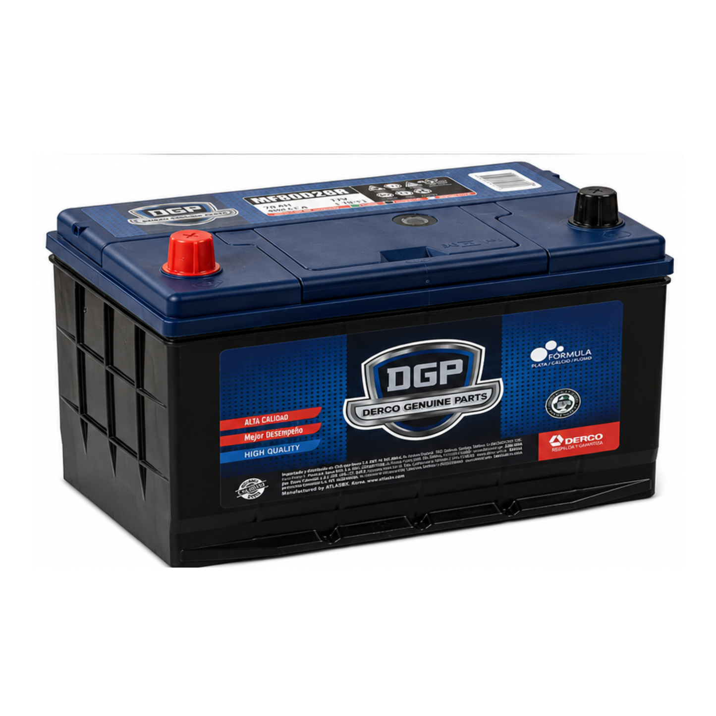Bataria DGP MF80D26R 70AH 600CCA-BR 900AMP