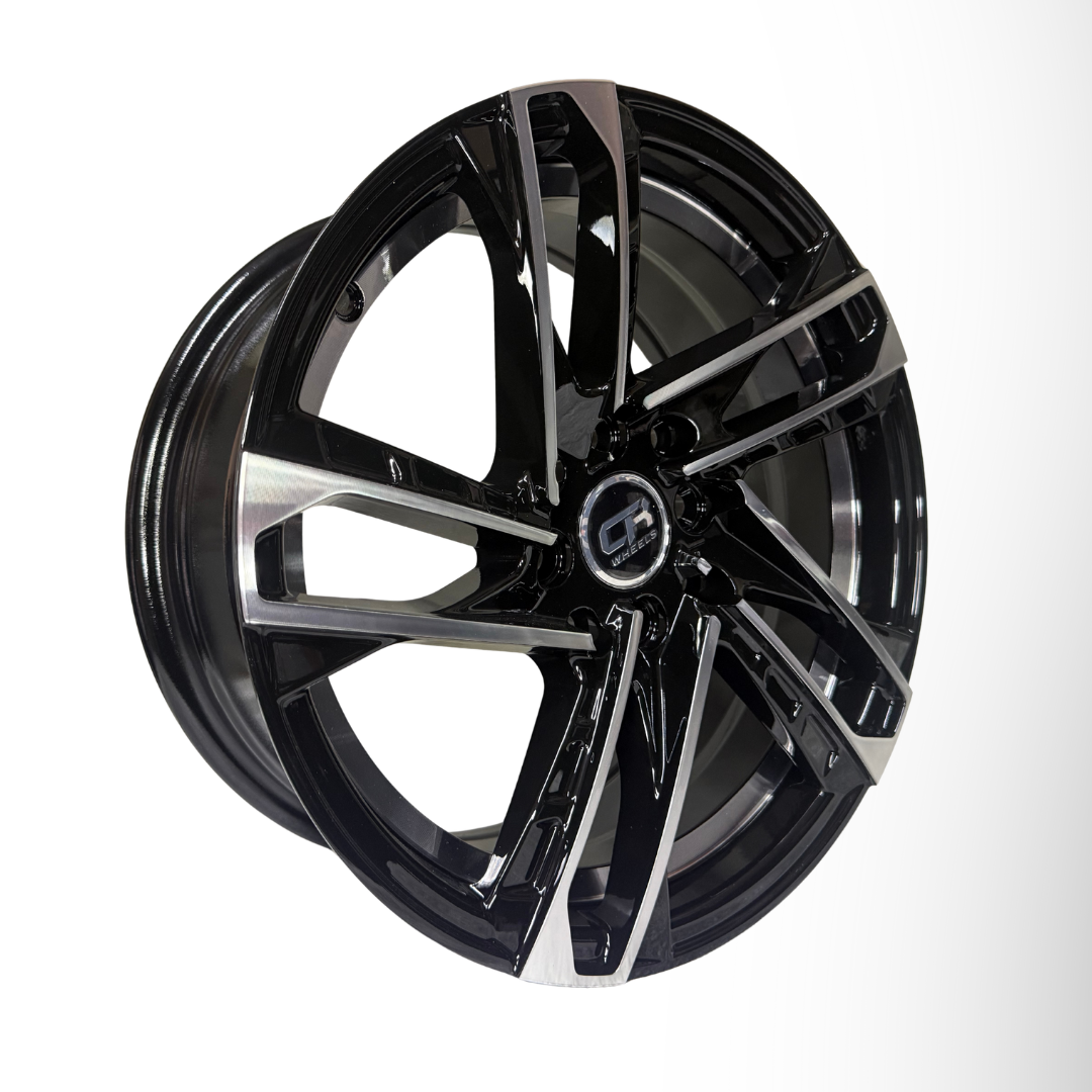 Juego De Rin 15" de Lujo (15X6,5 8X100/114,3) BMF BLACK CRW3 153027 Juego de 4 Rines