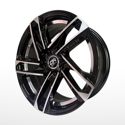 Juego De Rin 15" de Lujo (15X6,5 8X100/114,3) BMF BLACK CRW3 153027 Juego de 4 Rines