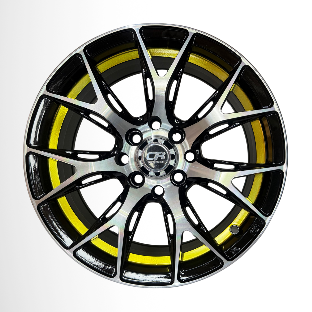 Juego De Rin 15" De Lujo (15x7.0 8x100/114.3) BMF GOLD CRW3 153037 Juego De 4 Rines