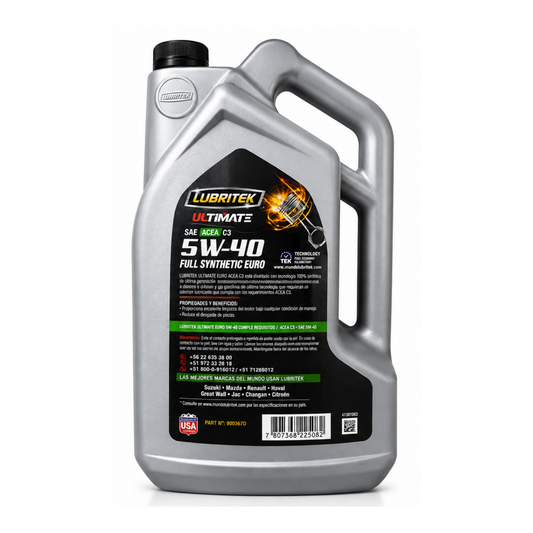 Aceite LUBRITEK ULTIMATE 5W40 GALON