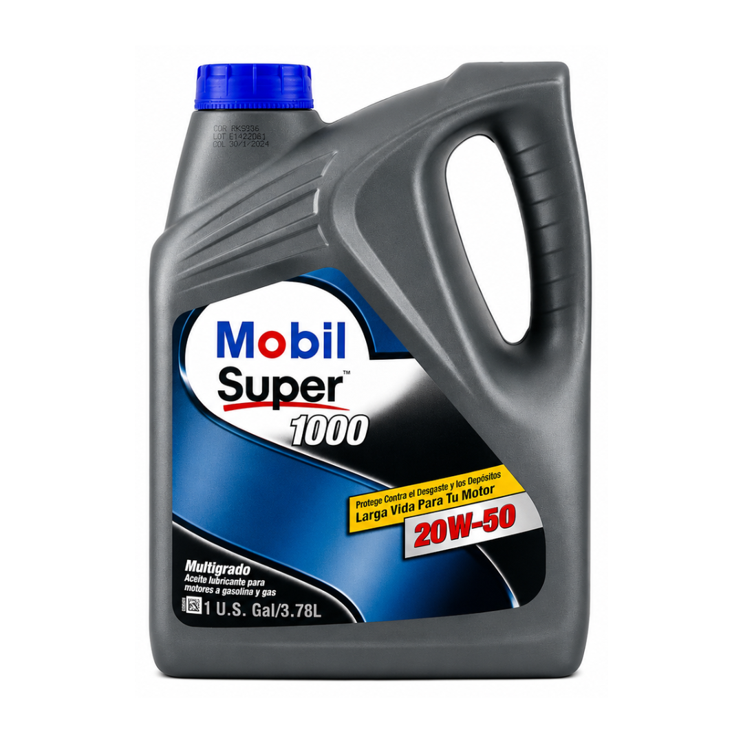 MOBIL SUPER 1000 20W50 GALON NAL