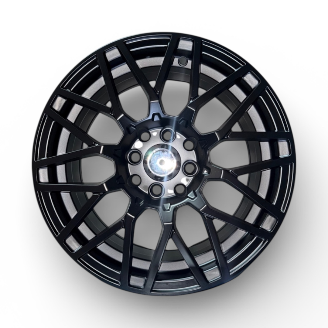 Juego De Rin 15 De Lujo (15x7,0 8x100/114,3 MATT BL) CRW5 1168C Juego De 4 Rines