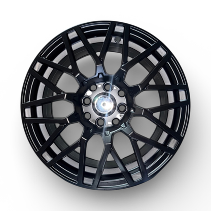 Juego De Rin 15 De Lujo (15x7,0 8x100/114,3 MATT BL) CRW5 1168C Juego De 4 Rines