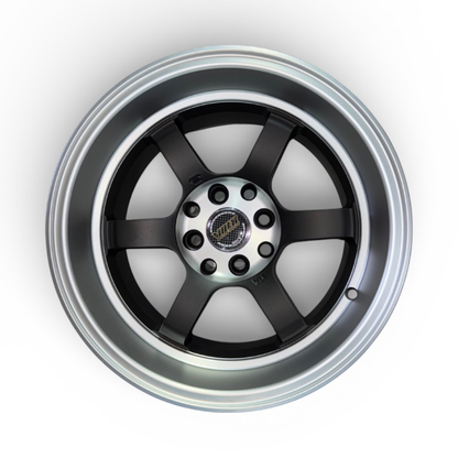Juego De Rin 15 De Lujo (15X8,0 8X100/114,3) CRW5 664 MBML Juego De 4 Rines