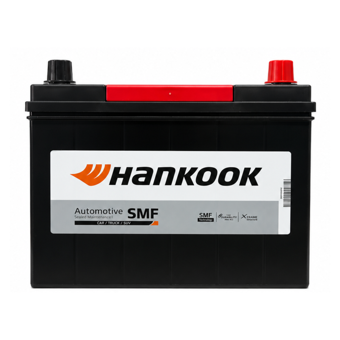Batería HANKOOK MF55B24L 45Ah 430CCA para Mazda, Toyota, Honda, Suzuki y Hyundai