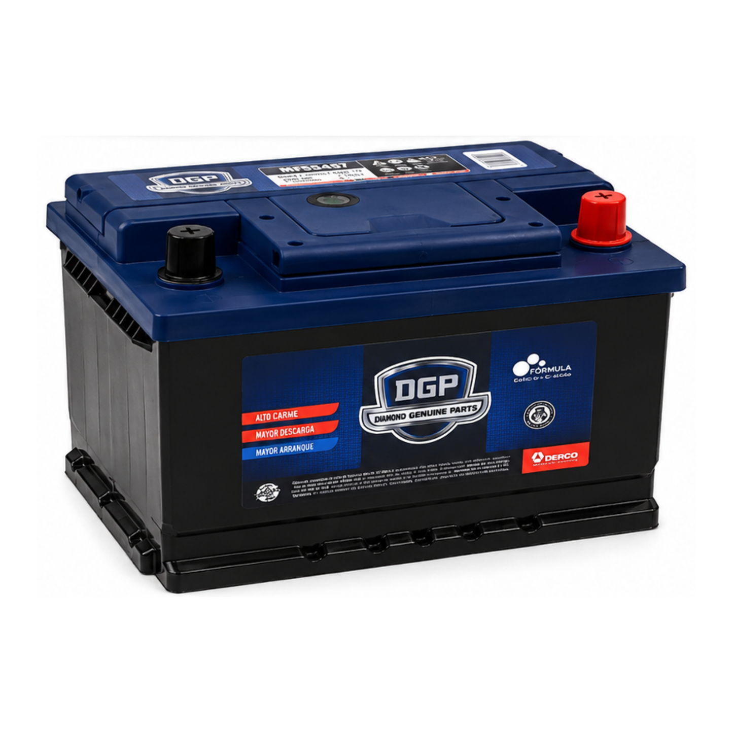 Bateria DGP MF55457 55AH 420CCA-BR RENAULT (42) 630AMP