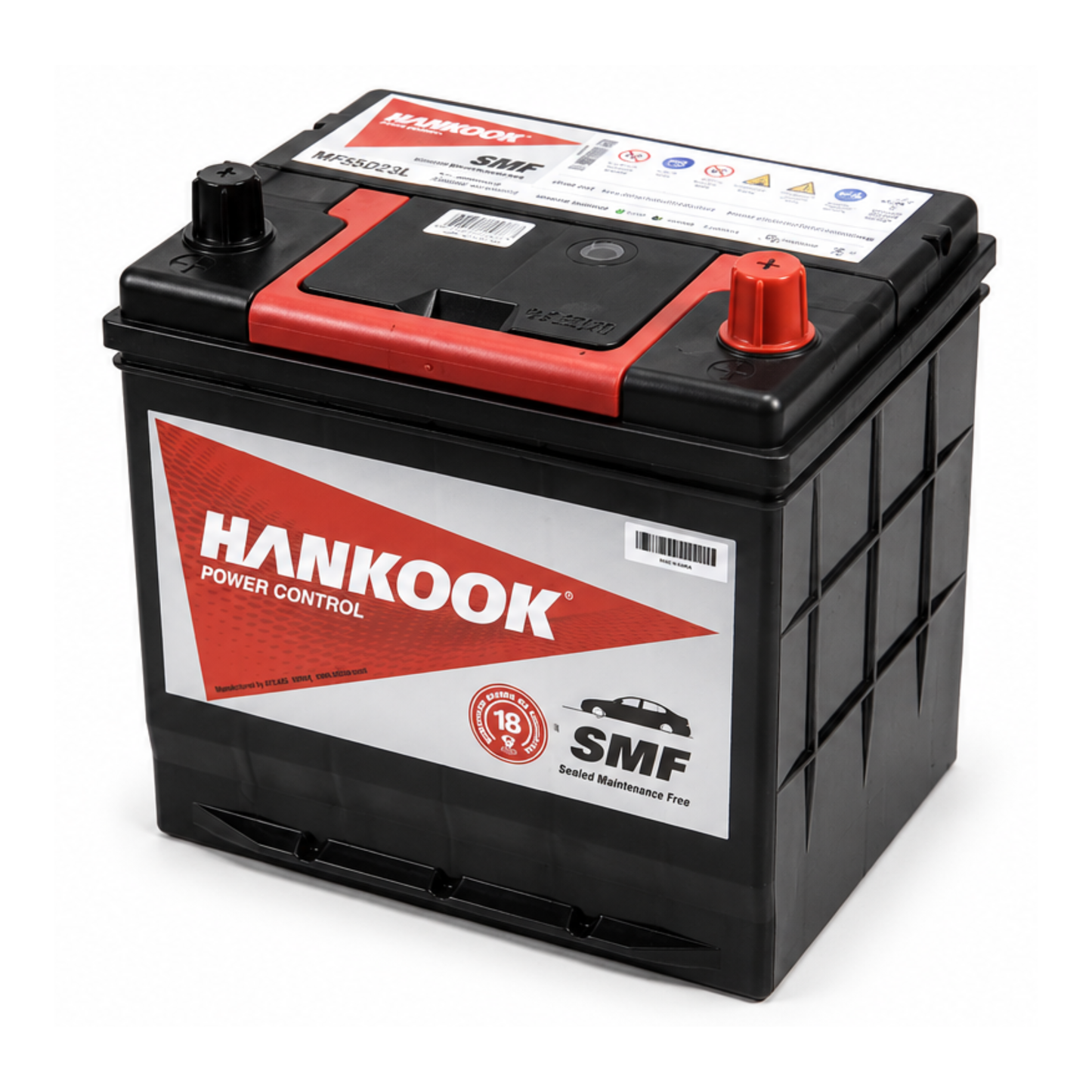 Bateria HANKOOK MF55D23L 60 AH 550CCA (35) 825AMP