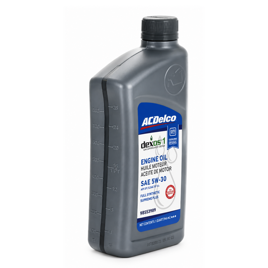 Aceite para Motor ACDELCO 5W30 DEXS1 QT